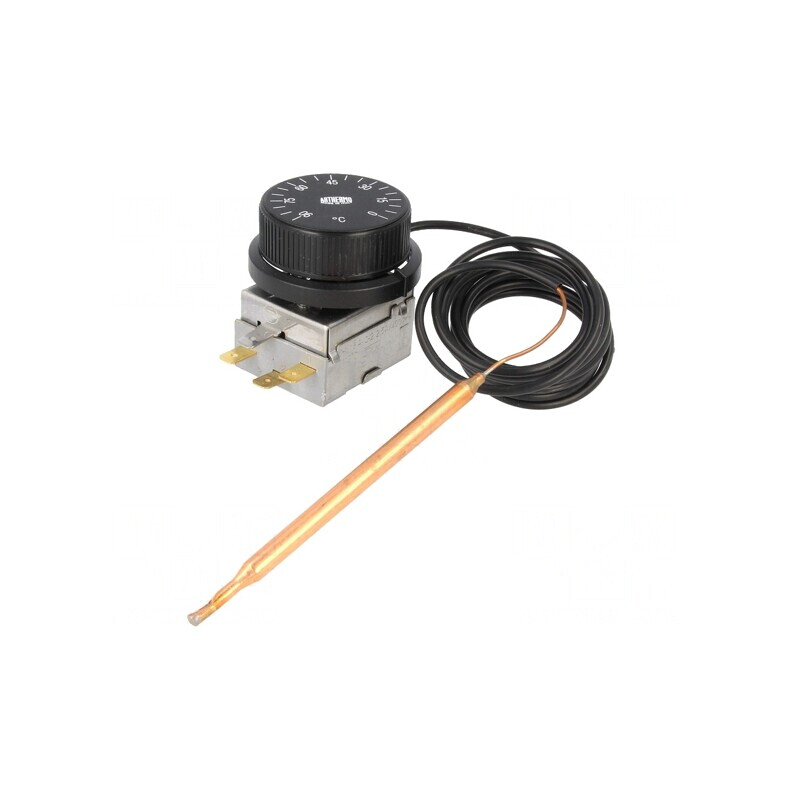 Termostat Capilar SPDT 10A 400VAC 0-90°C | Electronic-mag.ro | Componente Electronice