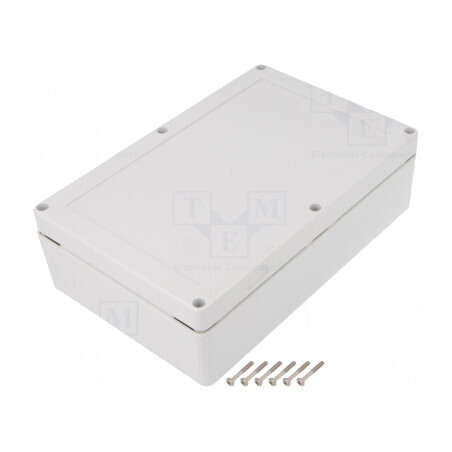 Carcasă Universală 140x210x60mm cu Bucșă din Alamă TM ABS | Electronic-mag.ro | Componente Electronice