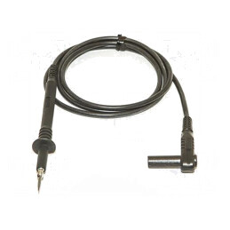 Cablu de măsurare 20A 1kV 1m negru PVC | Electronic-mag.ro | Componente Electronice