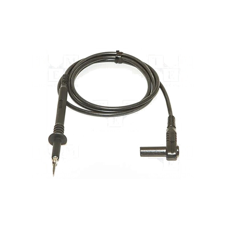 Cablu de măsurare 20A 1kV 1m negru PVC | Electronic-mag.ro | Componente Electronice