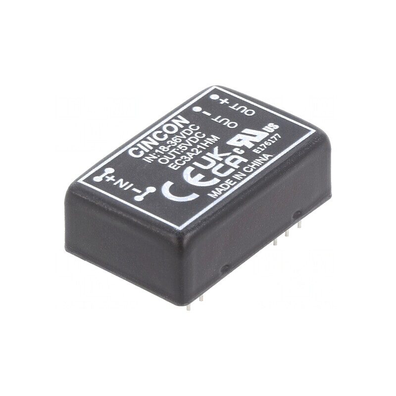 Convertor DC/DC 3W 18-36V la 5V 600mA DIP24 | Electronic-mag.ro | Componente Electronice Convertor DC/DC 3W 18-36V la 5V 600mA DIP24 | Electronic-mag.ro | Componente Electronice