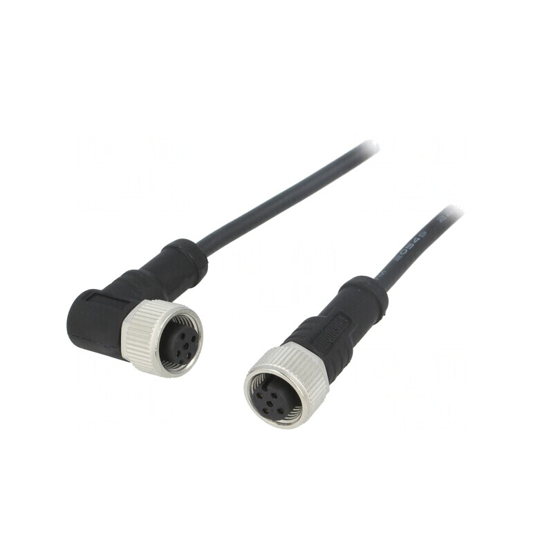 Cablu Senzori Automatizări M12 4 PIN 1m Mufă-Mufă | Electronic-mag.ro | Componente Electronice Cablu Senzori Automatizări M12 4 PIN 1m Mufă-Mufă | Electronic-mag.ro | Componente Electronice