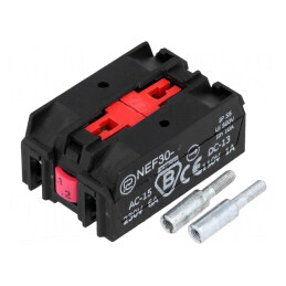 Element de Contact 30mm NEF30 pentru Placă Frontală | Electronic-mag.ro | Componente Electronice