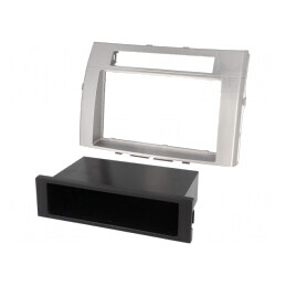Cadru Radio Toyota 2 DIN Argintiu | Electronic-mag.ro | Componente Electronice