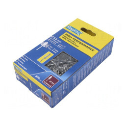 Diblu Aluminiu 3,2mm x 8mm - 500buc. | Electronic-mag.ro | Componente Electronice