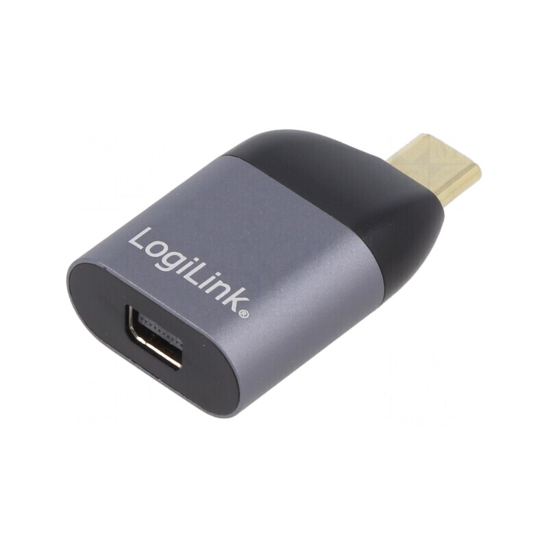 Adaptor USB 3.2 la mini DisplayPort cu mufă USB C aurită | Electronic-mag.ro | Componente Electronice