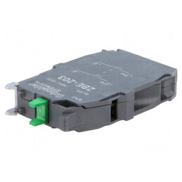 Element de contact NO 22mm Harmony XB4 2 Pini ZBE203 | Electronic-mag.ro | Componente Electronice