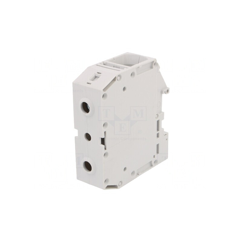 Conector Șine 35-120mm2 Piste 1 Borne 2 Gri 26mm | Electronic-mag.ro | Componente Electronice