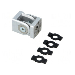 Balama Aluminiu 5mm x 20mm pentru Profile | Electronic-mag.ro | Componente Electronice