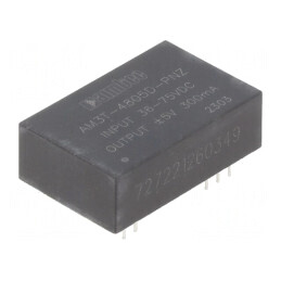 Convertor DC/DC 3W 36-75V la 5V/-5V DIP24 | Electronic-mag.ro | Componente Electronice