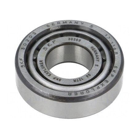 Lagăr conic 30203 SKF Ø17x40mm oţel | Electronic-mag.ro | Componente Electronice