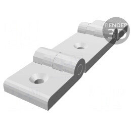 Balama neagră tehnopolimer 139mm pentru profile | Electronic-mag.ro | Componente Electronice
