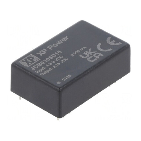 Convertor DC/DC 3W 4.5-9V Intrare 15V/ -15V Ieşire THT | Electronic-mag.ro | Componente Electronice