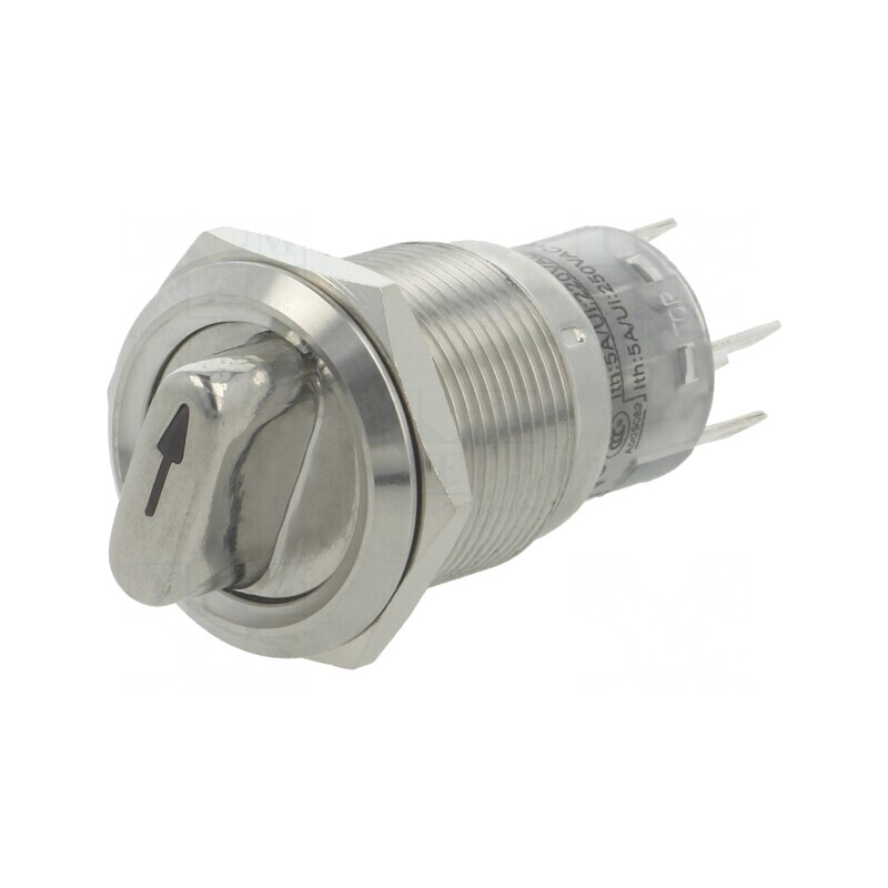 Comutator Rotativ SPDT 0,5A 220VAC 1A 24VDC | Electronic-mag.ro | Componente Electronice