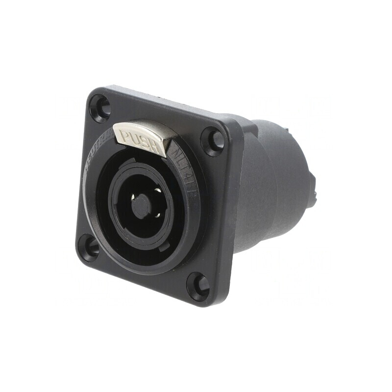 Conector Panou Speakon 4 Poli Femelă | Electronic-mag.ro | Componente Electronice