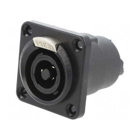 Conector Panou Speakon 4 Poli Femelă | Electronic-mag.ro | Componente Electronice