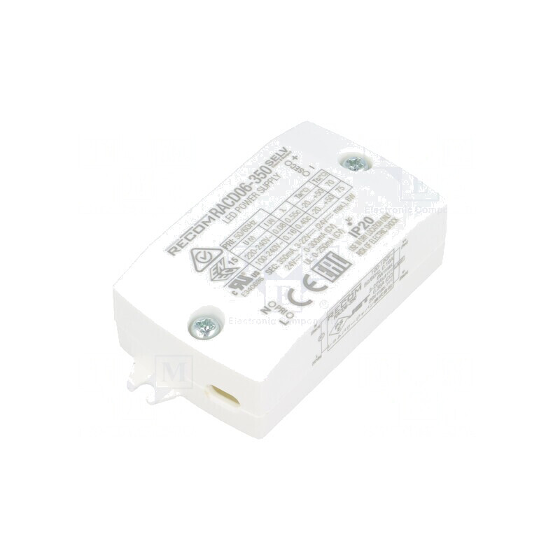 Alimentator LED 6W 3-22VDC 350mA | Electronic-mag.ro | Componente Electronice