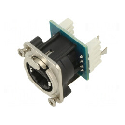Conector Terminal IDC Cat6 Negru RJX8FD6I XLRnet | Electronic-mag.ro | Componente Electronice