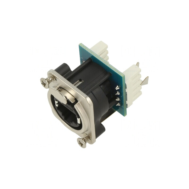Conector Terminal IDC Cat6 Negru RJX8FD6I XLRnet | Electronic-mag.ro | Componente Electronice