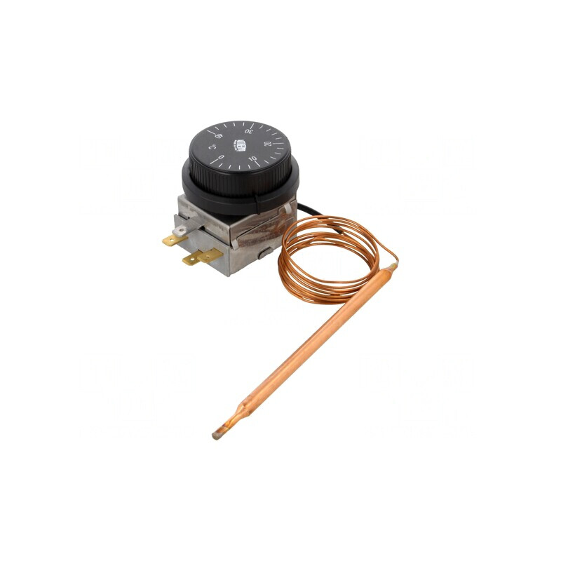 Termostat cu capilar SPDT 10A 400VAC ±3°C 0÷40°C BT | Electronic-mag.ro | Componente Electronice