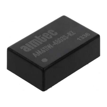 Convertor DC/DC 6W 18-75V la 3.3V 1.4A DIP24 | Electronic-mag.ro | Componente Electronice