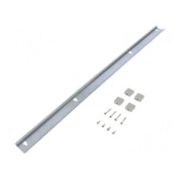 Şină DIN oţel 35mm x 7,5mm x 556mm pentru carcase | Electronic-mag.ro | Componente Electronice