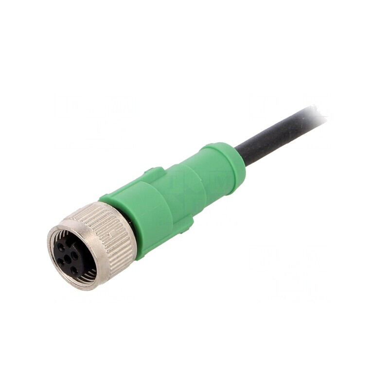 Cablu Conectare M12 4 PIN 3m 250VAC 4A | Electronic-mag.ro | Componente Electronice