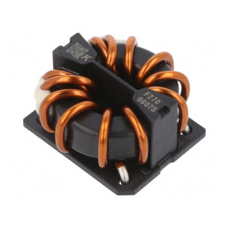 Inductor Bobinat THT 400uH 1,18mΩ