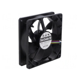 Ventilator axial 24V DC 92mm 48m3/h