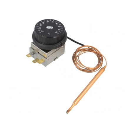 Termostat Capilar SPDT 10A 400VAC 30-120°C | Electronic-mag.ro | Componente Electronice