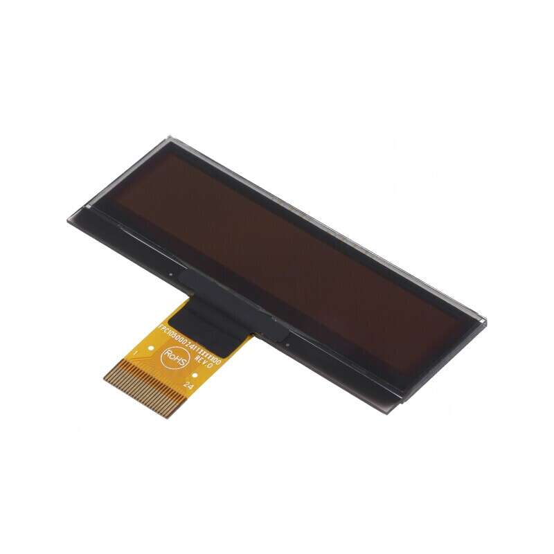 Afișaj OLED Grafic 2,22" 128x32 Alb 62x24x2,35mm | Electronic-mag.ro | Componente Electronice