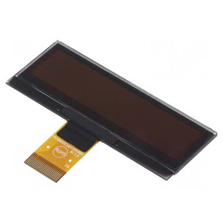 Afișaj OLED Grafic 2,22" 128x32 Alb 62x24x2,35mm | Electronic-mag.ro | Componente Electronice