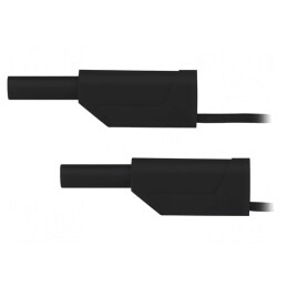 Cablu de măsurare 10A mufe banană 2mm | Electronic-mag.ro | Componente Electronice