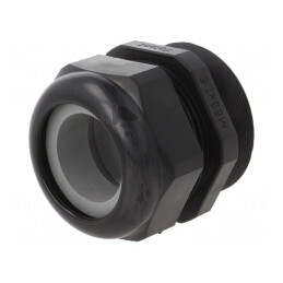 Garnitură de etanșare cu filet alungit M63 IP68 neagră | Electronic-mag.ro | Componente Electronice