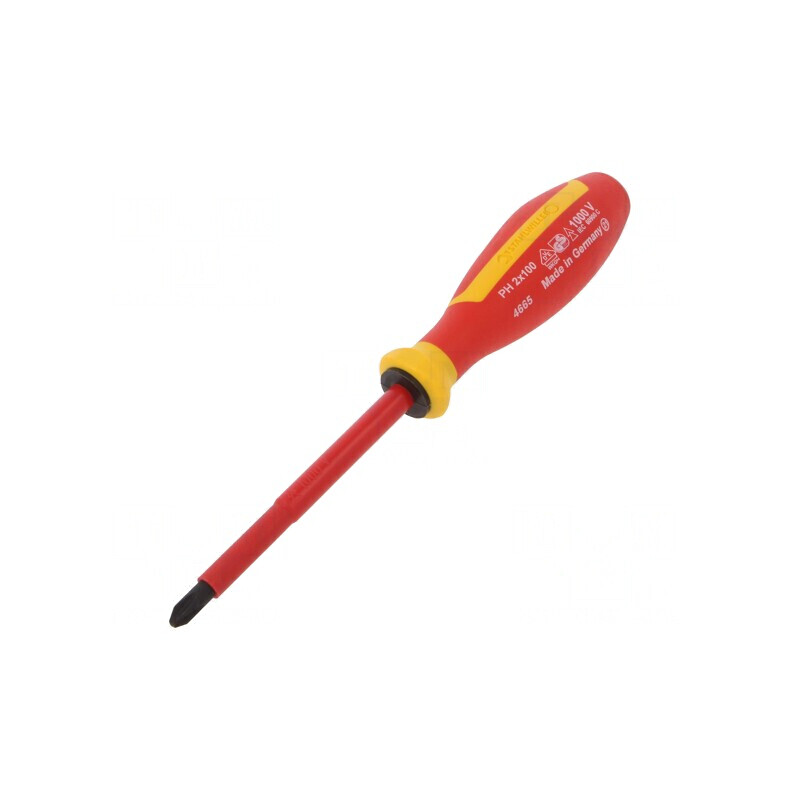 Şurubelniţă Izolată Phillips PH2 100mm 1kV | Electronic-mag.ro | Componente Electronice