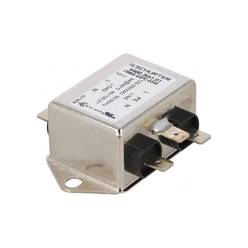 Filtru Anti-Interferențe 250VAC 3A | Electronic-mag.ro | Componente Electronice
