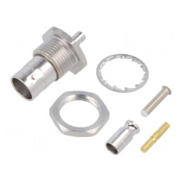 Cablu BNC Jack Izolat pentru Panou | Electronic-mag.ro | Componente Electronice