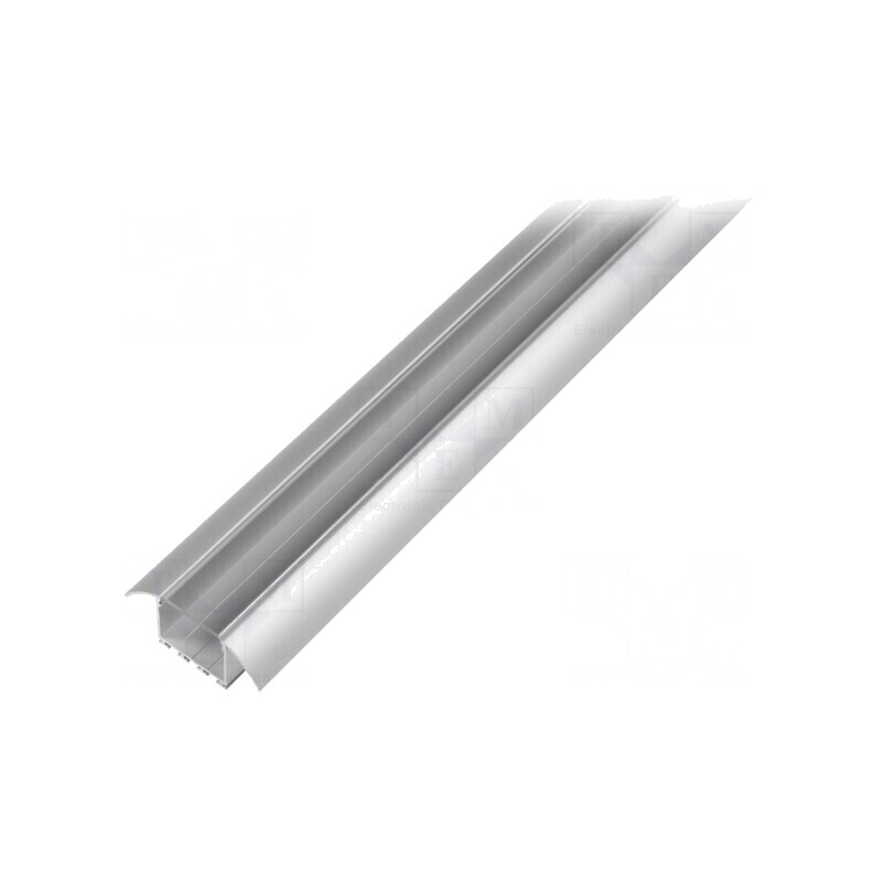 Profil Aluminiu Încastrat 2m pentru Module LED LESTO | Electronic-mag.ro | Componente Electronice
