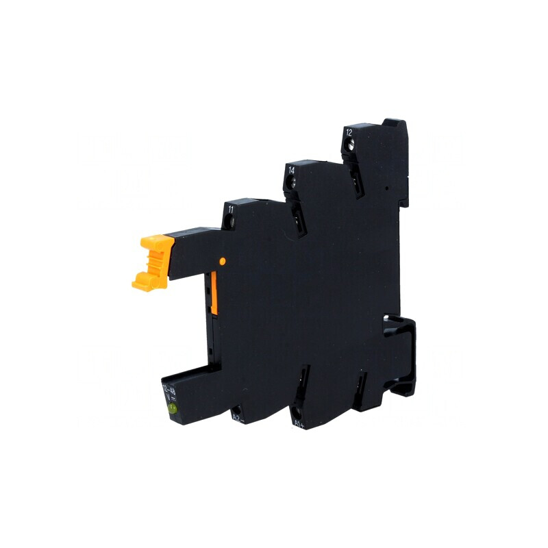 Stativ PIN 8 6A 240VAC pentru șină DIN SNR ST | Electronic-mag.ro | Componente Electronice