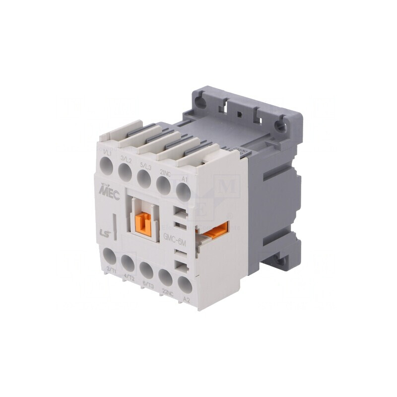 Contactor 3P NO+NC 230VAC 6A IP20 | Electronic-mag.ro | Componente Electronice