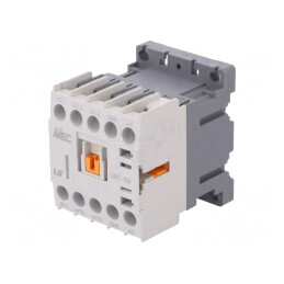 Contactor 3P NO+NC 230VAC 6A IP20 | Electronic-mag.ro | Componente Electronice