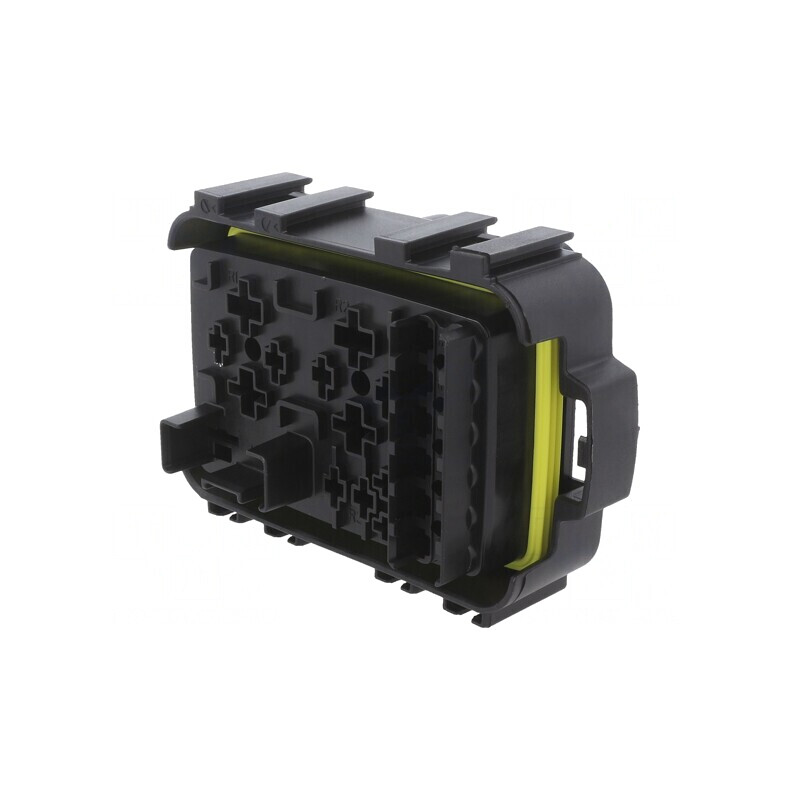 Carcasa cu împingere piste 10, poliamidă neagră 66 | Electronic-mag.ro | Componente Electronice Carcasa cu împingere piste 10, poliamidă neagră 66 | Electronic-mag.ro | Componente Electronice