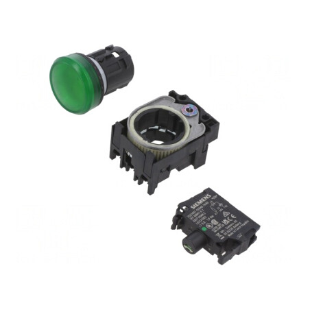 Lumină de Control LED 22mm IP67 24VAC | Electronic-mag.ro | Componente Electronice
