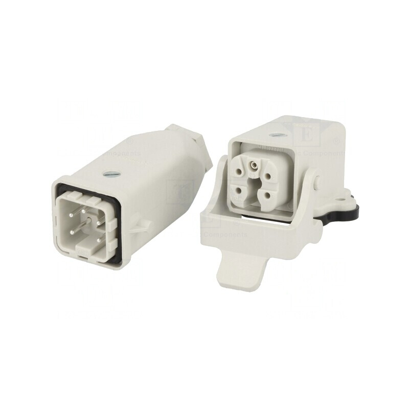 Conector HDC Tată Mamă 5 4 PIN 3A M20 | Electronic-mag.ro | Componente Electronice