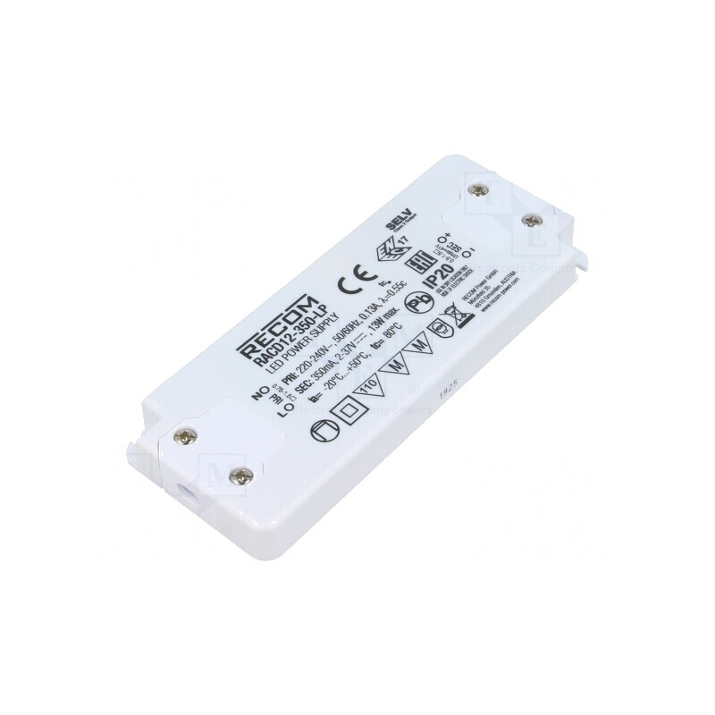 Alimentator LED 12W 350mA IP20 | Electronic-mag.ro | Componente Electronice Alimentator LED 12W 350mA IP20 | Electronic-mag.ro | Componente Electronice