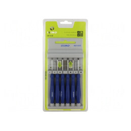 Kit șurubelnițe de precizie 6 buc. | Electronic-mag.ro | Componente Electronice