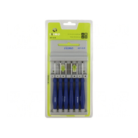 Kit șurubelnițe de precizie 6 buc. | Electronic-mag.ro | Componente Electronice