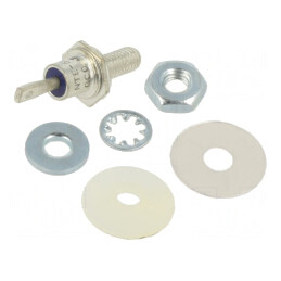 Diodă Zener 8.2V 10W cu Şurub DO4 NTE5183AK | Electronic-mag.ro | Componente Electronice