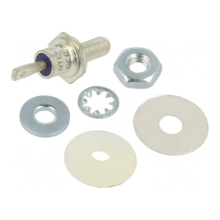 Diodă Zener 8.2V 10W cu Şurub DO4 NTE5183AK | Electronic-mag.ro | Componente Electronice