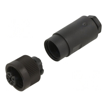 Mufă Circulară 4-PIN 400V RD24 pe Cablu | Electronic-mag.ro | Componente Electronice